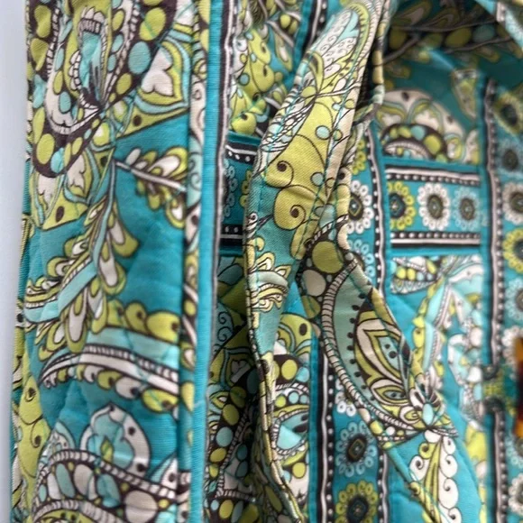 Vera Bradley Peacock Tote Bag Purse Retired - Picture 9 of 11